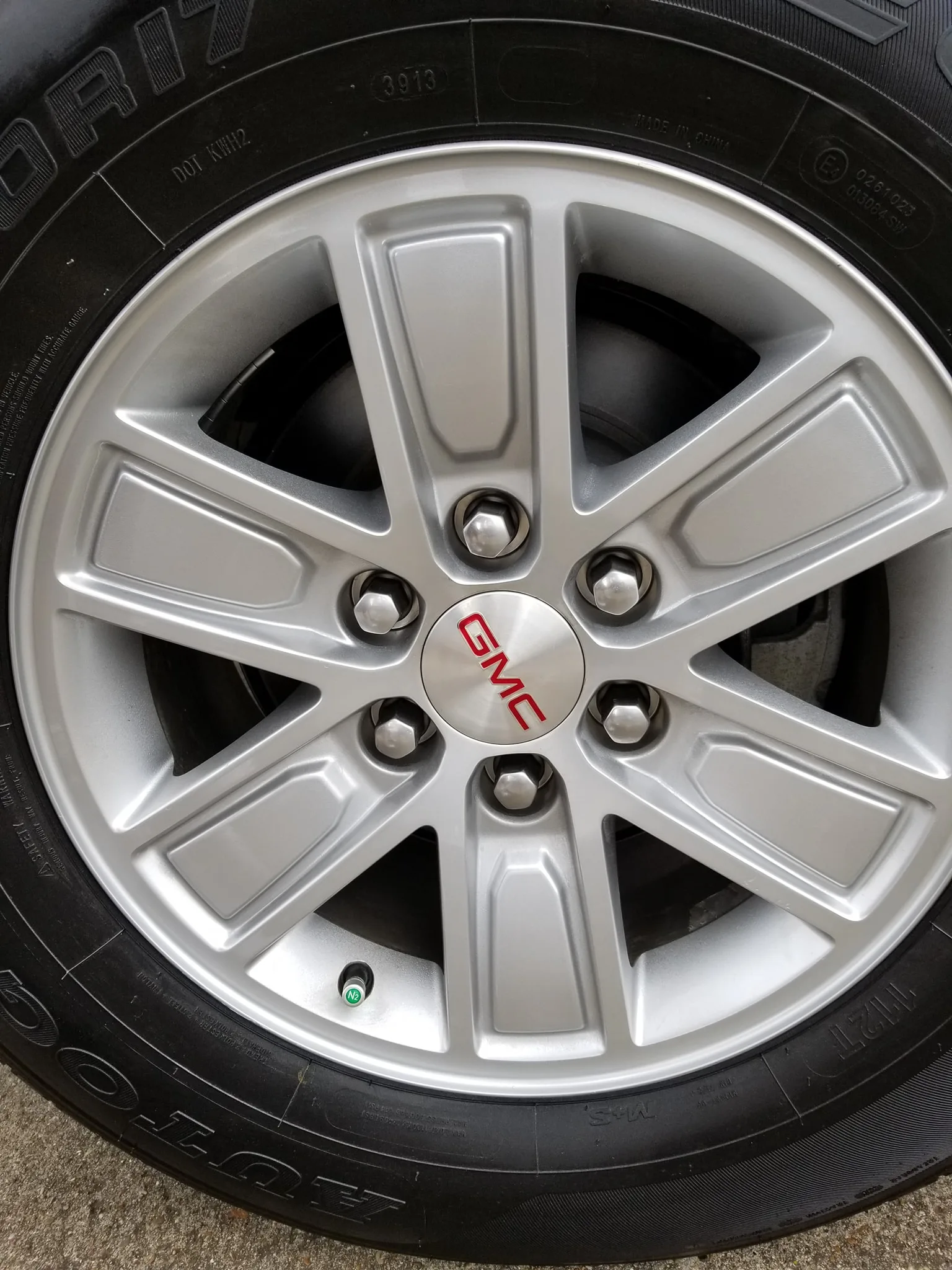 Silver 5-spoke — restored.