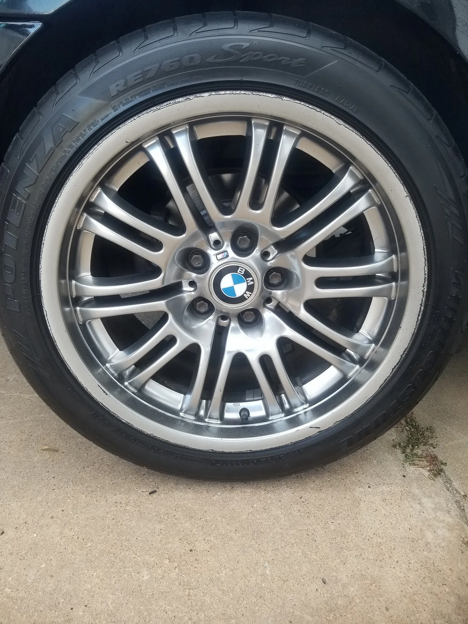Chrome multi-spoke — refinished.